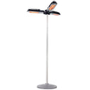 Sunred Parasolverwarming 2000 W Halogeen Zwart En Zilver Ph10 Rood