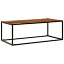 Salontafel 110X60X40 Cm Massief Acaciahout En Staal