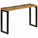 Wandtafel 110X35X76 Cm En Ijzer Bruin