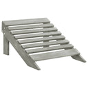 Tuinstoel Met Voetenbank Hout