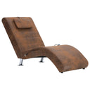 Massage Chaise Longue Met Kussen Kunstsuède