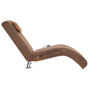 Massage Chaise Longue Met Kussen Kunstsuède