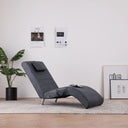 Massage Chaise Longue Met Kussen Kunstsuède