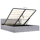 Bedframe Met Hydraulische Opslag Stof