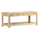 Salontafel Handgeschilderd 110X50X45 Cm Massief Mangohout