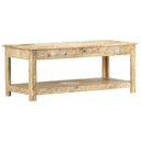 Salontafel Handgeschilderd 110X50X45 Cm Massief Mangohout