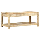 Salontafel Handgeschilderd 110X50X45 Cm Massief Mangohout