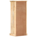 Hoge Kast Met Deur 45X32X110 Cm Massief Mangohout