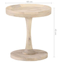 Bijzettafel Ø40X45 Cm Massief Mangohout