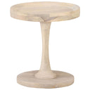 Bijzettafel Ø40X45 Cm Massief Mangohout