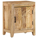 Nachtkastje 40X30X50 Cm Massief Mangohout