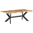 Eettafel Hout Met Honingkleurige Afwerking