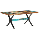 Eettafel Massief Hergebruikt Hout