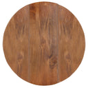 Eettafel Rond 110X76 Cm Massief Mangohout