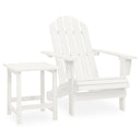 Tuinstoel Adirondack Met Tafel Massief Vurenhout