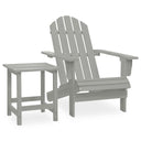 Tuinstoel Adirondack Met Tafel Massief Vurenhout