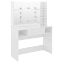 Kaptafel Met Led-Verlichting 00X40X35 Cm Mdf