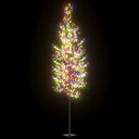 Kerstboom Met 1200 Led's Meerkleurig Licht Kersenbloesem Multikleur