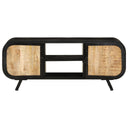 Tv-Meubel 110X30X45 Cm Ruw Mangohout