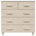 Dressoir Hamar 79X40X80 Cm Massief Grenenhout