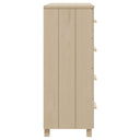 Dressoir Hamar 79X40X103,5 Cm Massief Grenenhout