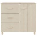 Dressoir Hamar 90X40X80 Cm Massief Grenenhout