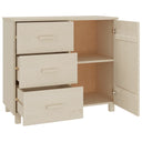 Dressoir Hamar 90X40X80 Cm Massief Grenenhout