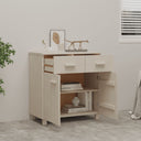 Dressoir Hamar 79X40X80 Cm Massief Grenenhout