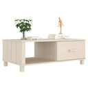Salontafel Hamar 100X55X35 Cm Massief Grenenhout