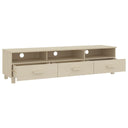 Tv-Meubel Hamar 158X40X40 Cm Massief Grenenhout