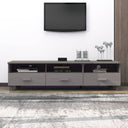 Tv-Meubel Hamar 158X40X40 Cm Massief Grenenhout