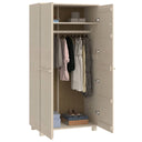 Kledingkast Hamar 89X50X180 Cm Massief Grenenhout Honing
