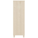 Boekenkast Hamar 85X35X112 Cm Massief Grenenhout