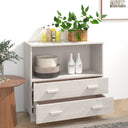 Dressoir Hamar 85X35X80 Cm Massief Grenenhout