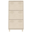 Schoenenkast Hamar 59,5X35X117 Cm Grenenhout