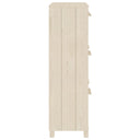 Schoenenkast Hamar 59,5X35X117 Cm Grenenhout