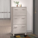 Schoenenkast Hamar 59,5X35X117 Cm Grenenhout