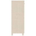 Schoenenkast Hamar 85X40X108 Cm Massief Grenenhout