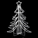 Kerstfiguur Kerstboom Met Warmwitte Led's 87X87X93 Cm