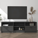 Tv-Meubel 150X33,5X45 Cm Bewerkt Hout Artisanaal Eikenkleur