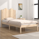 Bedframe Extra Lang Zonder Matras Massief Hout