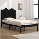 Bedframe Extra Lang Zonder Matras Massief Hout