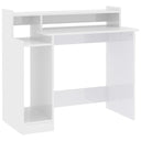 Bureau Met Led-Verlichting 97X45X90 Cm Hout