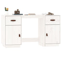 Bureau Met Kastjes 135X50X75 Cm Massief Grenenhout