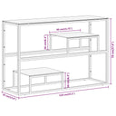 Wandtafel Roestvrijstaal En Gehard Kleurig