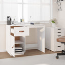 Bureau 95X50X75 Cm Massief Grenenhout