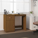 Bureau 95X50X75 Cm Massief Grenenhout