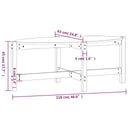 Salontafel Massief Grenenhout