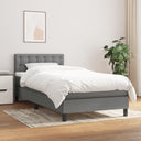 Boxspring Met Matras Stof Kleurig