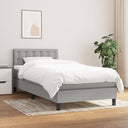 Boxspring Met Matras Stof Kleurig